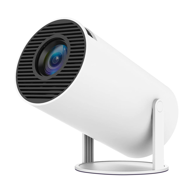X8 Max HY300 Pro 2025 4K Ready 350 Lumens 300" 1280x720P 3D Android 11 WiFi 6 for 5.0 Portable LED Home Theater Projector