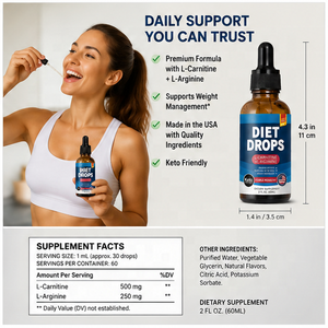 Suplemento Cetogénico OEM ODM para Adultos, Gotas Dietéticas Keto BHB, Líquido Herbal Natural para Apoyo Inmunológico, Etiqueta Privada Personalizada - Product Image 4