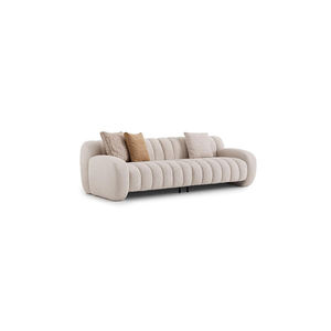 Cómodo Sofá Seccional Cuadrado para Sala de Estar, Chaise Longue Moderno Tapizado en Tela de Terciopelo, Personalizable para el Hogar y la Escuela - Product Image 5