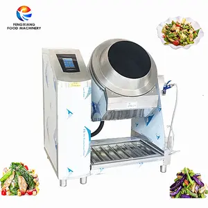 Máquina automática de cozinhar alimentos, restaurante, cozinha elétrica, agitadora de legumes