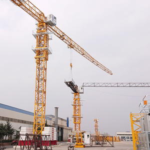 Grúa Torre de Construcción sin Cabina Dahan, Capacidad Nominal de 8 Toneladas, Altura Estándar de 43 m, Altura Máxima de Elevación de 200 m, Vano de 60 m, 1 Año de Garantía - Product Image 2