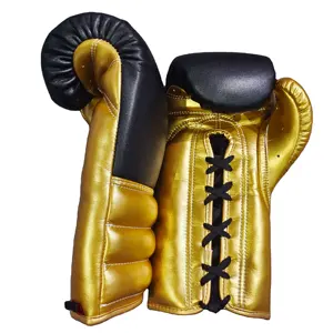 Großhandel hohe Qualität muss Thai Luxus Leder benutzer definierte Logo Box handschuhe zum Verkauf