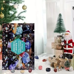 Calendario de Adviento de Navidad con 24 Cajas Sorpresa de Piedras de Cristal, Regalo Navideño para Niños - Product Image 3