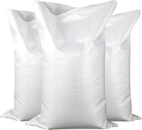 Nouveaux sacs tissés en PP vides 25kg 50kg personnalisables, résistants à l'humidité, pour l'agriculture, le sucre, le maïs, la farine, les engrais, les semences, le riz