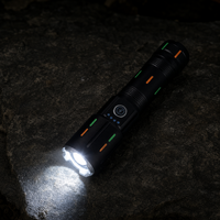 Lampe torche laser G72Y-8 10W IP65 étanche, rechargeable par USB, 1000 lumens, en alliage d'aluminium, zoom réglable, faisceau 1000M+, 6000K