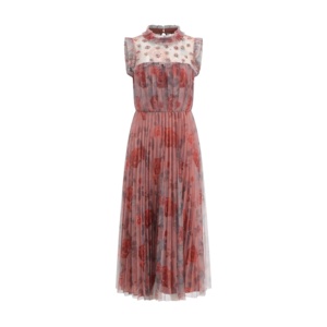 Robe de <span class=keywords><strong>soirée</strong></span> pour <span class=keywords><strong>femme</strong></span> à col rond imprimé, robe de <span class=keywords><strong>soirée</strong></span> sans manches à taille haute pour dîner formel, <span class=keywords><strong>tenue</strong></span> de <span class=keywords><strong>soirée</strong></span> pour <span class=keywords><strong>femme</strong></span> - Product Image 2