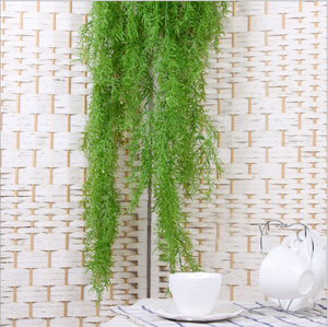 Lot de 12 <span class=keywords><strong>plantes</strong></span> suspendues artificielles en <span class=keywords><strong>fausse</strong></span> feuille de lierre intérieur extérieur faux feuillage vigne pour l'obtention du diplôme Halloween fête des mères - Product Image 2