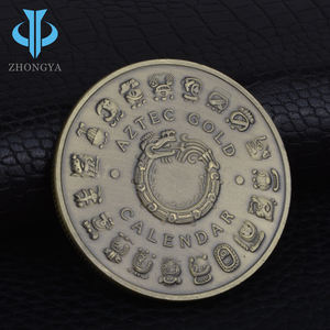 Moneda conmemorativa de la cultura americana <span class=keywords><strong>Maya</strong></span>, estatua de arte del Dragón - Product Image 6