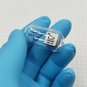 Cer-Metall würfel, Cer-Element-Probe, Cer 10mm Würfel 99,9% reines Cer