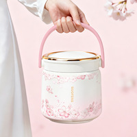 Offre Spéciale – Boîte à lunch isotherme en acier inoxydable 316 pour employés de bureau – Tasse à cuisson lente, pot à soupe Bento, boîte Bento haut de gamme 1,2 L