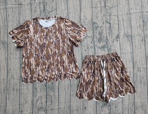 GSD3809 Venta al por mayor de conjuntos de vestidos de estilo boutique para niñas con lazos coloridos, ideales para yoga. - Product Image 6