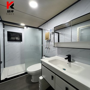 Bureau pliable de haute qualité de 20 pieds avec une cuisine, bonne propriété de conservation de <span class=keywords><strong>la</strong></span> chaleur, <span class=keywords><strong>maison</strong></span> préfabriquée pliable à double aile - Product Image 4