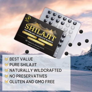 Las tabletas de Maca de musgo de mar Shilajit más competitivas, tableta Shilajit pura del Himalaya, soporte para el metabolismo y la salud inmune, tableta Shilajit - Product Image 5