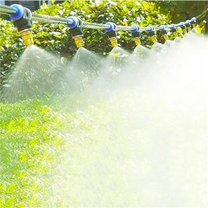 Buse de micro-pulvérisation Xiuning pour horticulture, 6 mm, 8 mm, connexion rapide, atomisation basse pression, pulvérisation en cuivre, irrigation de jardin - Product Image 1