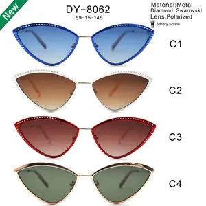 Sifier best fashion luxury sun glasses cat eye uv400 polarized sunglasses