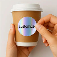 Etiquetas Adhesivas Personalizadas con Logotipo Holográfico para Paquetes de Miel, Hojas de Alta Adhesión, Etiquetas de Embalaje con Forma Personalizada y Logotipo Personalizado