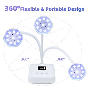 6 LED 360 Degree Touch Sensor Nail Lamp USB <b>Storage</b> Gel Polish Curing Light Manicure Salon Drying Nail Art Compact Dryer <b>Tool</b> - Product Image 4