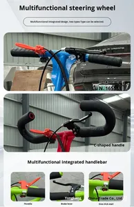 Nouveau kart à pédales à essence 80CC tout-terrain UTV, moto de plage à deux temps, vitesse de 35 km/h, transmission 2x4 pour utilisation en extérieur - Product Image 6