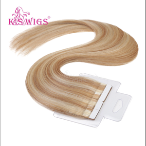 Extensions de cheveux classiques à bandes adhésives, cheveux humains Remy, cheveux vierges avec cuticules intactes, extensions invisibles à bandes adhésives pour femmes, pour une tête entière. - Product Image 3