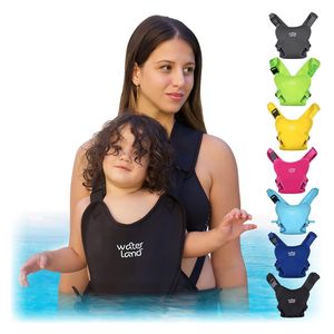 Mochila Portabebés de Neopreno Impermeable para Buceo, Ajustable, Orientación Frontal, para Piscina y <span class=keywords><strong>Playa</strong></span> - Product Image 6