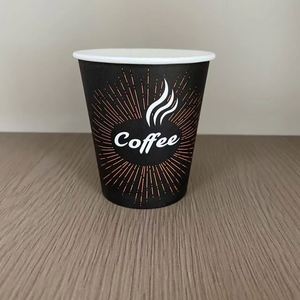 Gobelet en papier mini jetable écologique imprimé de 2,5 oz avec matériau de qualité alimentaire pour la crème glacée, le vin, les collations - Product Image 4