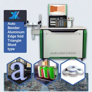 JX Metallst reifen 3D Werbung führte Lighting Bender Automatische Multifunktions-Kanalbuchstaben-Biege maschine