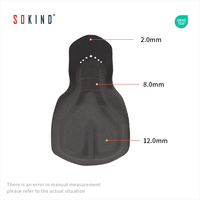 Nouvelle Selle de Cyclisme pour Hommes à Coupe 3D Haute Performance en Spandex/Nylon avec Coussinet en Chamois, Séchage Rapide et Respirante pour Vêtements de Cyclisme
