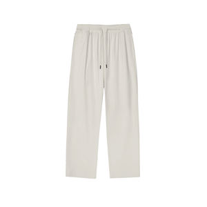 <b>Summer</b> Casual Mid Waist Solid Color Athletic Pants 240g Midweight <b>Lightweight</b> Quick-Dry Workout <b>Trousers</b> - Product Image 1