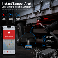 Traceur GPS LTE-M solaire 20000 mAh à longue autonomie (3 ans) pour le suivi des actifs mobiles et la logistique des transports