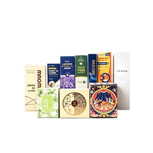 Caja de cartón plateada personalizada Cheng Yue Cai para regalo, cosméticos, perfume, cajas plegables de color, 350gsm, 375gsm, 400gsm - Product Image 1