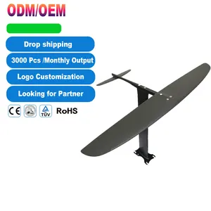 OEM 2023新的专业冲浪SUP箔翼最畅销的碳纤维翼箔水翼大翼冲浪板水翼