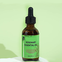 Desain terbaru minyak esensial Rosemary bersinar menutrisi kelembaban kontrol keriting rambut