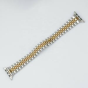 Dropshipping Bracelet IWatch de luxe <span class=keywords><strong>Jubilee</strong></span> en acier 316L compatible avec Apple Watch Series 6/5/4/3/2/1/SE 42 44mm - Product Image 3