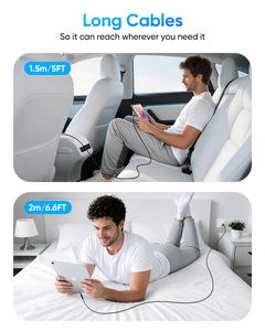 SUNGUY USB <b>C</b> Cable 18W Fast <b>Charging</b> Cable USB Data Cable for Mobile Phone Power Bank and Car Use - Product Image 2