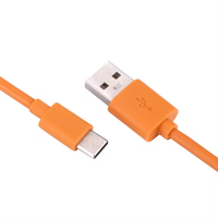 Kabel USB A ke Tipe C Premium Grosir Panjang 1m atau Sesuai Pesanan, Warna-warni, Pengisian Cepat, Kabel Transfer Data untuk Ponsel