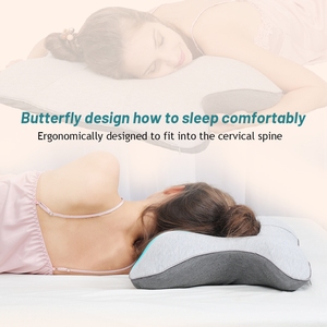 Almohada Ergonómica de Espuma Viscoelástica Médica con Masaje Shiatsu, Ortopédica <span class=keywords><strong>Cervical</strong></span> para Alivio del Estrés y Masaje para Dormir - Product Image 2
