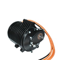 Moteur central 3KW QS138 70H V3 en aluminium pour VTT, moto tout-terrain, refroidi par air, sans balais, 72V 3000W PMSM