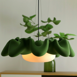Modern Blue Steel Waterproof Pendant <b>Lamp</b> <b>LED</b> Dimmable Novelty Soft Warm White Light Residential Indoor Lighting Large Size - Product Image 5