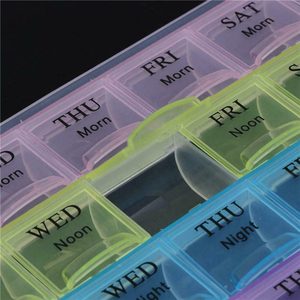 กล่องยาแบบพกพา 7 วัน 28 ช่อง สำหรับขายส่ง - Product Image 2