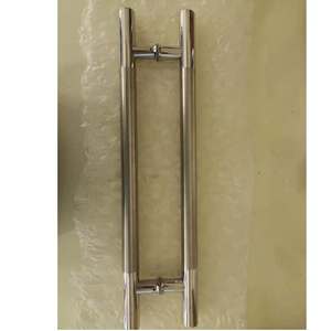 <span class=keywords><strong>Puerta</strong></span> de cristal moderna y duradera, manija grande de acero inoxidable, Color Natural, lujo, Hotel, Villa, baño, <span class=keywords><strong>puerta</strong></span> corredera, <span class=keywords><strong>manillar</strong></span> - Product Image 4