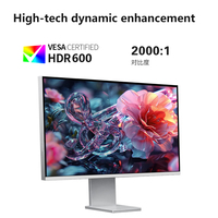 32Inch 6K HDR600 LED IPS KVM Monitor Business Built-in Speaker 65Hz High Quality OEM/ODM Customization