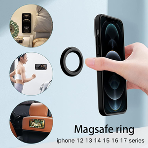 N52 imán fuerte Metal Aleación de Zinc pegatina de montaje en pared soporte de teléfono de coche Premium para iPhone 17 16 Pro <span class=keywords><strong>Max</strong></span> soporte de teléfono móvil - Product Image 4