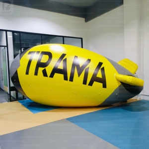 Globo Inflable de Helio Personalizado con Impresión en PVC, Hermético, Tipo <span class=keywords><strong>Zeppelin</strong></span>, para Publicidad Aérea/Promoción de Eventos/Ventas - Product Image 1