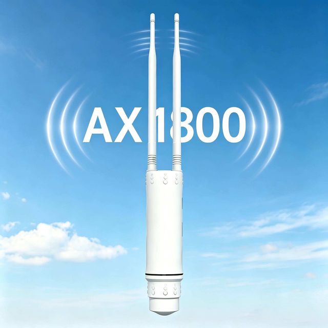 WiFi6 1800mbps Outdoor WiFi AP 2.4G/5G Starlink-Compatible Signal Extender Waterproof Wireless Repeater Outdoor Access Point