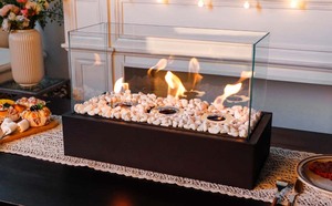 <span class=keywords><strong>Mejor</strong></span> Mini Chimenea de <span class=keywords><strong>Bioetanol</strong></span> Manual Personalizada OEM, Inserto Metálico para Mesa, Uso Interior, Calentadores de Llama Real para Sala de Estar - Product Image 4