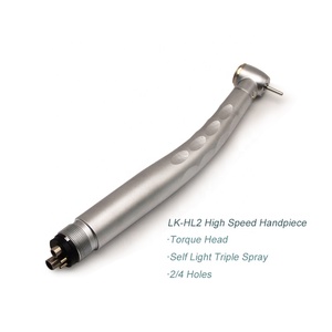 <span class=keywords><strong>HL2</strong></span> 2 ou 4 trous Tête de couple à roulement en céramique Lumière auto LED Turbine à air dentaire à triple pulvérisation Prix de la pièce à main à grande vitesse - Product Image 6
