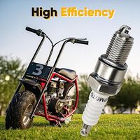 Nouvelles bougies d'allumage F7TC de haute qualité de classe A, 3 pièces, pour générateurs GX120/160/200/390, remplace/s'adapte aux karts et mini-motos