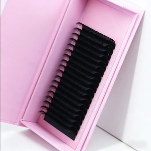 ถาดขนตาปลอม 0.03 05 07 เมกะวอลลุ่ม แบรนด์ส่วนตัว ต่อขนตา 8-25 มม. ขายส่ง ขนตาสีดำด้าน - Product Image 6