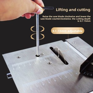 <span class=keywords><strong>Mini</strong></span> machine de découpe artisanale, <span class=keywords><strong>scie</strong></span> <span class=keywords><strong>circulaire</strong></span> modèle 675, électrique, <span class=keywords><strong>pour</strong></span> bricolage domestique, outil de découpe de circuits imprimés à 45 degrés - Product Image 2