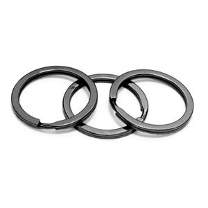 25 28 30mm Venta al por mayor Llaveros de metal de moda Llavero dividido plano DIY para llavero <span class=keywords><strong>Hardware</strong></span> de buena calidad Fabricación de joyas - Product Image 4